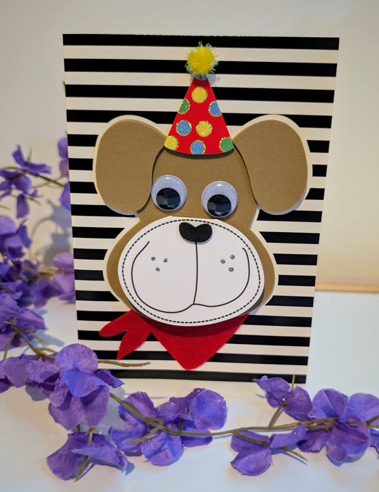 Puppy Dog Birthday Card