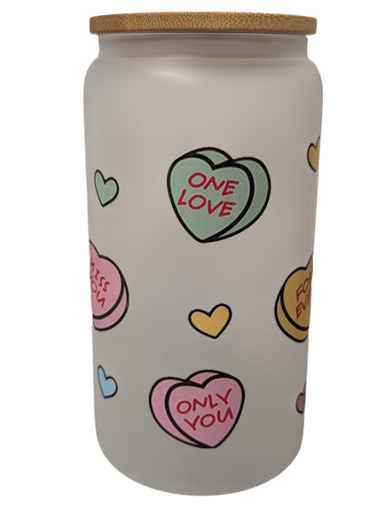 Love Heart Sweets (16oz Tumbler)