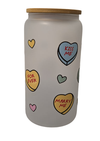 Love Heart Sweets (16oz Tumbler)