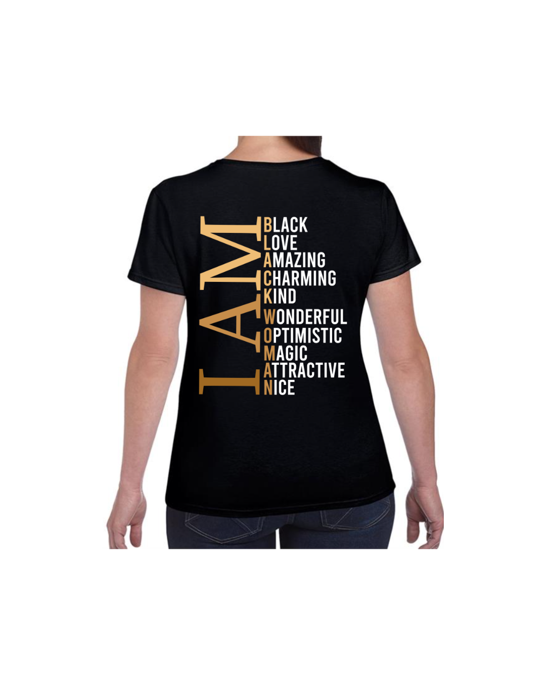 I Am Black (Women's T-Shirt)