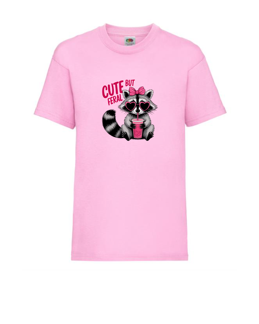 Cute But Feral (Girls T-Shirt)