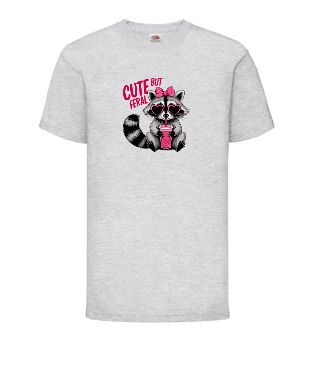 Cute But Feral (Girls T-Shirt)