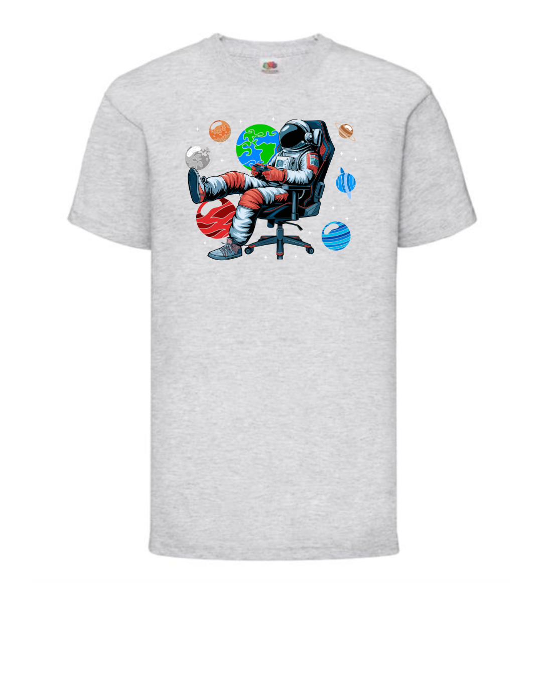 Space Man Gamer (Boy's T-Shirt)