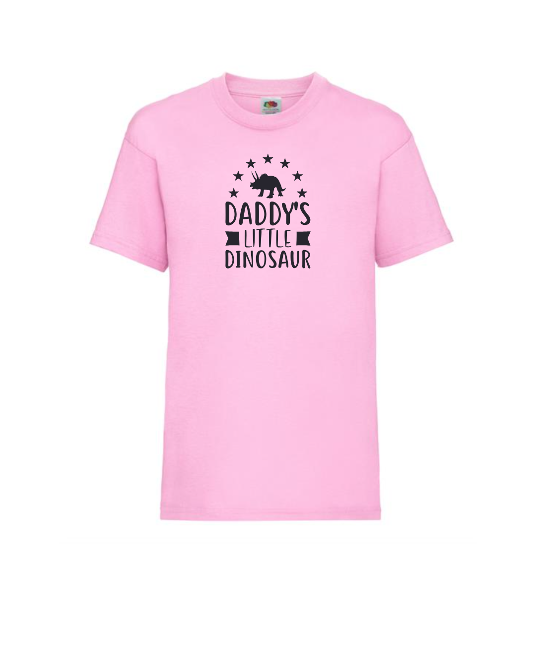 Daddy's Little Dinosaurs (Girl's T-Shirt)